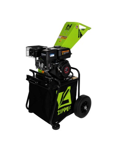 1 - Zipper Biotrituratore a Scoppio ZI-HAEK2120 4100W 65L Rami 50mm Ruote