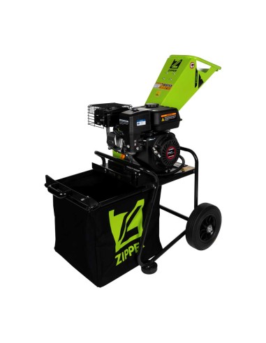 2 - Zipper Biotrituratore a Scoppio ZI-HAEK2120 4100W 65L Rami 50mm Ruote
