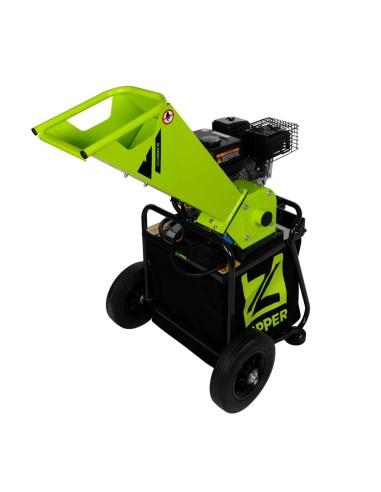 4 - Zipper Biotrituratore a Scoppio ZI-HAEK2120 4100W 65L Rami 50mm Ruote