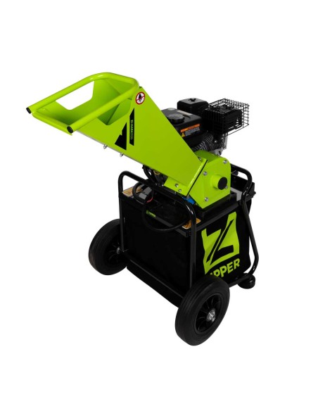 4 - Zipper Biotrituratore a Scoppio ZI-HAEK2120 4100W 65L Rami 50mm Ruote
