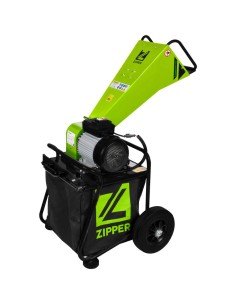 1 - Zipper Biotrituratore Elettrico ZI-HAEK2800-230 2,8kW 65L rami 50mm