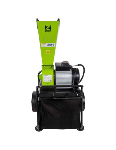 3 - Zipper Biotrituratore Elettrico ZI-HAEK2800-230 2,8kW 65L rami 50mm
