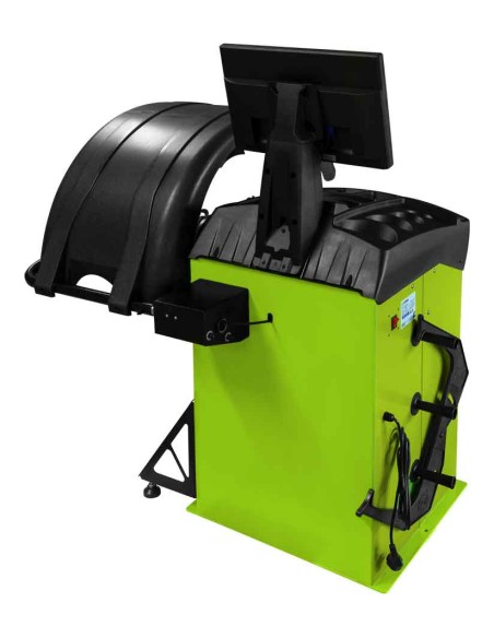 4 - Zipper Equilibratrice Ruote ZI-RWM827-LCD LCD 7 Programmi ALU Autocalibrazione