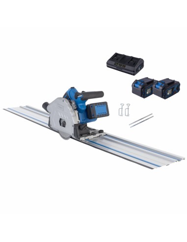 1 - Scheppach Troncatrice Radiale Batteria BC-PL60-X 20V 210mm