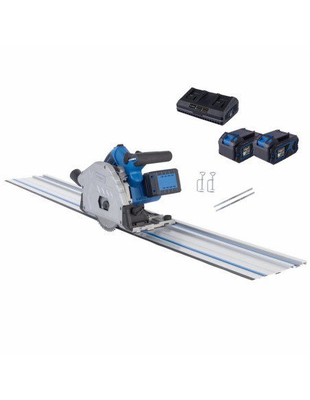 1 - Scheppach Troncatrice Radiale Batteria BC-PL60-X 20V 210mm