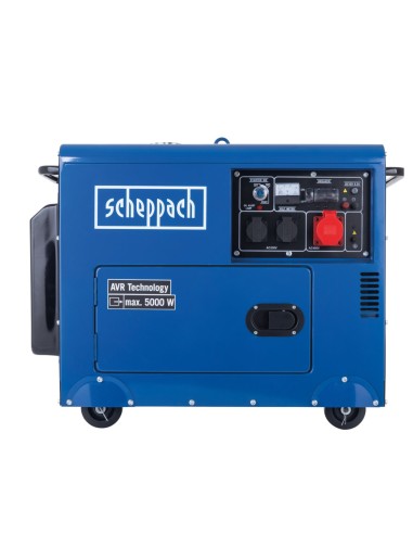 2 - Scheppach Generatore Diesel Trifase SG5200D 5700W AVR