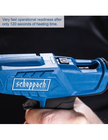 4 - Scheppach Pistola Colla a Caldo C-HGG170-X 20V 11mm