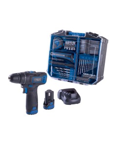 1 - Scheppach Kit 74 pz Avvitatore Batteria C-DTB74/2-12V 35Nm