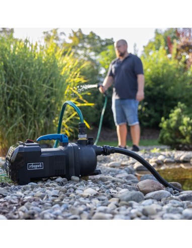 2 - Scheppach Pompa Giardino C-GP3000-X 40V 3000L/h 2.6 Bar
