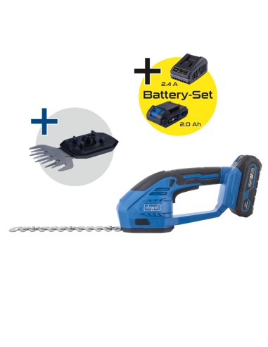 1 - Scheppach Forbici Erba Tagliasiepi C-HTGS200-X 20V 2.0Ah
