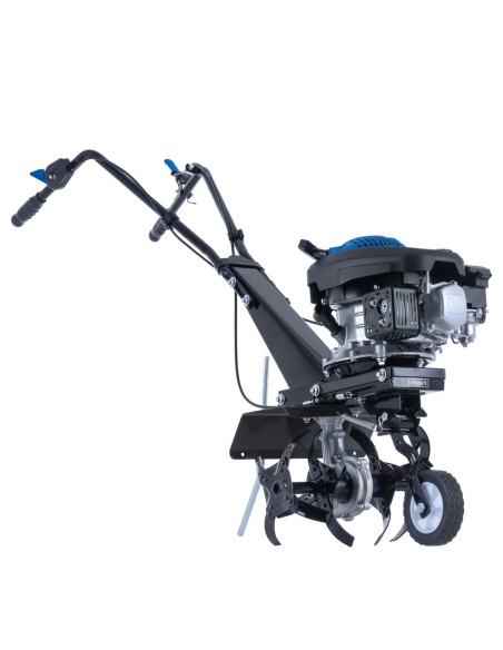 1 - Scheppach Motozappa a Benzina MTP370 150cc 3.5HP 6 Lame