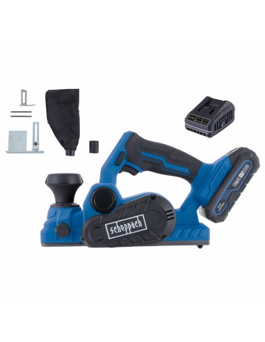 1 - Scheppach Pialla Elettrica Legno Batteria BC-PLM82-X 20V