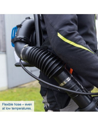 5 - Soffiatore Aspiratore Zaino Scoppio 52cc 234km/h Scheppach plb52bp