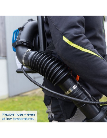 5 - Soffiatore Aspiratore Zaino Scoppio 52cc 234km/h Scheppach plb52bp