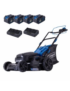 1 - Rasaerba Semovente Batteria 40V Taglio 47cm 4x4.0Ah Scheppach bc-mp470-x