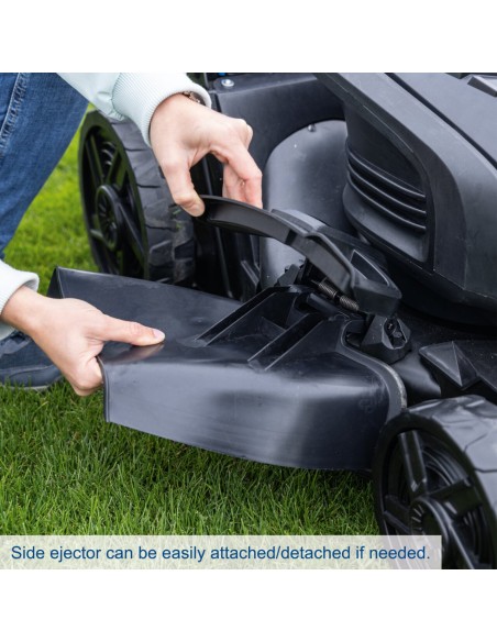 5 - Rasaerba Semovente Batteria 40V Taglio 47cm 4x4.0Ah Scheppach bc-mp470-x