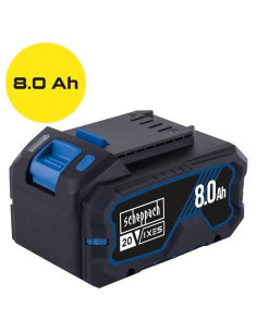 1 - Scheppach Batteria Litio 20V 8.0Ah IXES SBP8.0 LED