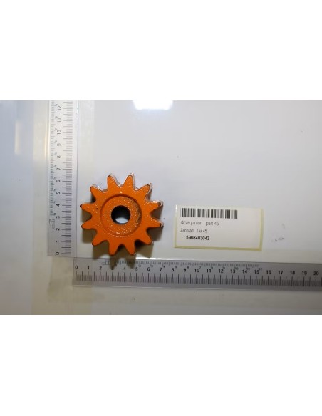 1 - Scheppach Pignone Ricambio Betoniera MIX125