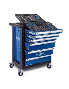 1 - Scheppach Carrello Utensili TW1150 6 Cassetti Portata 200kg