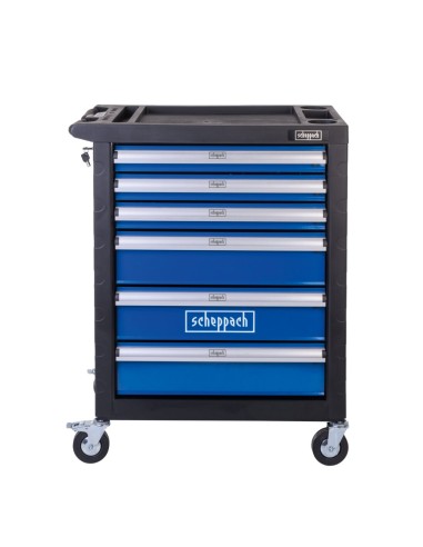 2 - Scheppach Carrello Utensili TW1150 6 Cassetti Portata 200kg