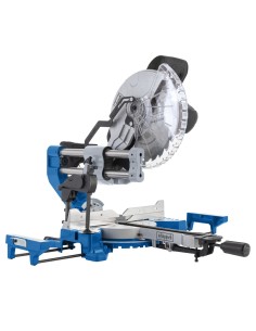 1 - Troncatrice Radiale Legno 2000W Disco 255mm Laser Scheppach hm255sl