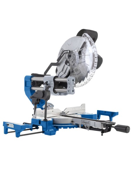 1 - Troncatrice Radiale Legno 2000W Disco 255mm Laser Scheppach hm255sl