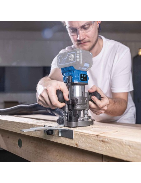 2 - Scheppach Fresatrice BC-EHR24-X Brushless 20V Pinza 8mm