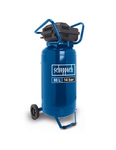 1 - Scheppach Compressore Verticale HC85V 80L 14 Bar 2HP