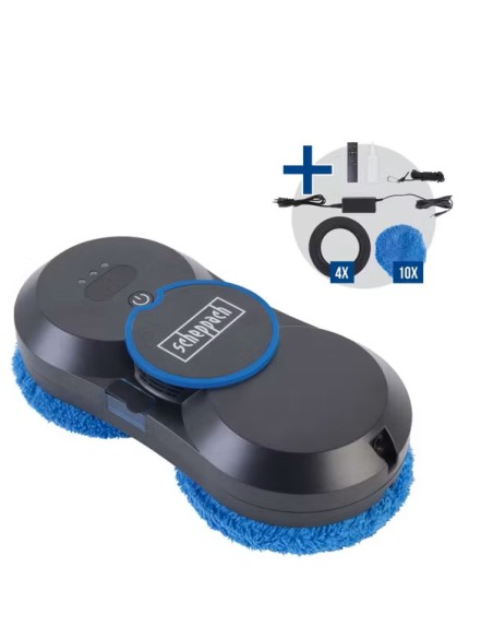 1 - Scheppach Robot Lavavetri WCR72 Telecomando Spruzzo Acqua