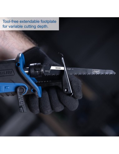 6 - Scheppach Seghetto Alternativo BC-RS280-X 20V Brushless 2Ah