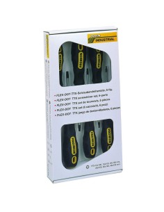 1 - Serie 6 giraviti cacciaviti torx PROXXON 22640 flex-dot