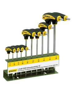 1 - Serie 10 chiavi torx impugnatura a l PROXXON 22652