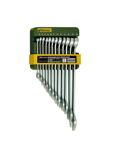 1 - Serie di chiavi combinate 12 pz 6-19 mm slim line PROXXON 23820