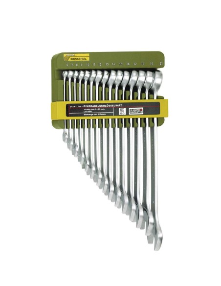 1 - Serie di chiavi combinate 15 pz 6-21 mm slimline PROXXON 23821