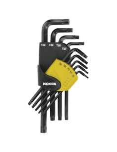 1 - Serie di chiavi torx angolate 8-50 mm 9 pz PROXXON 23944
