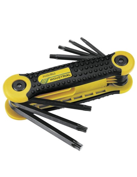 1 - Serie di chiavi torx tascabili 8 pz 9-40 mm PROXXON 23954