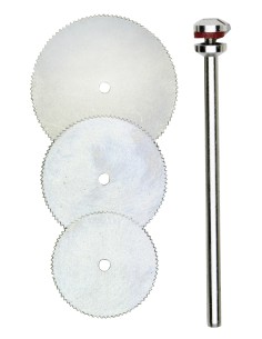 1 - Set 3 dischi dentati-troncare, 16, 19 e