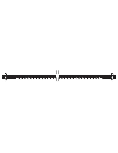 1 - Kit 12 lame per traforo dentatura grossolana con perno PROXXON 28741