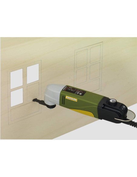 2 - Levigatrice oscillante multifunzione con accessori PROXXON ozi/e