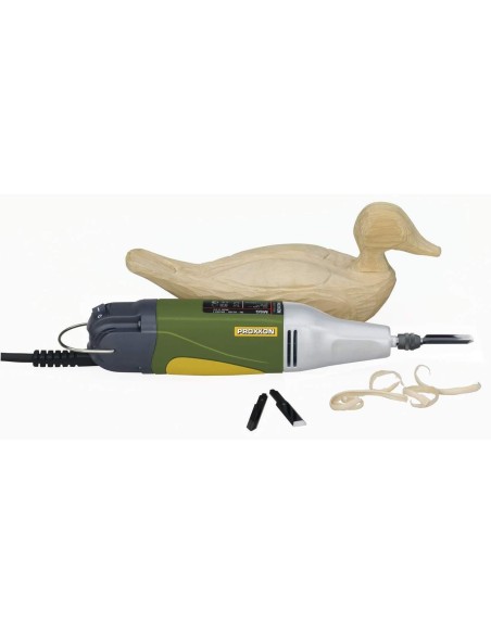 1 - Scalpello a motore elettrico incisore per legno gesso precisione PROXXON msg