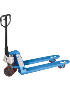 1 - Transpallet manuale muletto carrello elevatore portata 2500 kg Fervi 0028