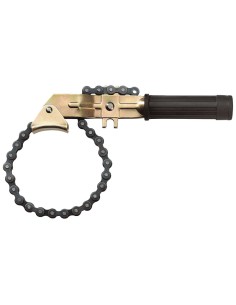 1 - Chiave a catena per smontaggio filtro olio motore auto moto camper Fervi 0077