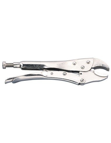1 - Pinza grip a pressione scatto autobloccante ganasce curve 220 mm Fervi 0119