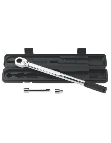1 - Chiave dinamometrica cricchetto 28-210 nm officina auto moto Fervi 0137
