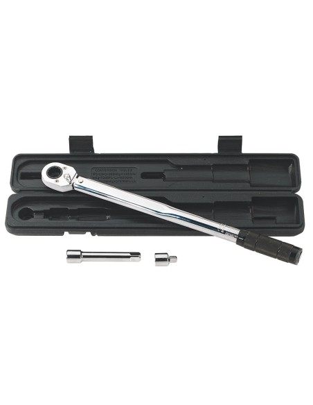 1 - Chiave dinamometrica cricchetto 28-210 nm officina auto moto Fervi 0137