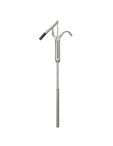 1 - Pompa a leva per fusti olio lubrificante x officina Fervi 0386