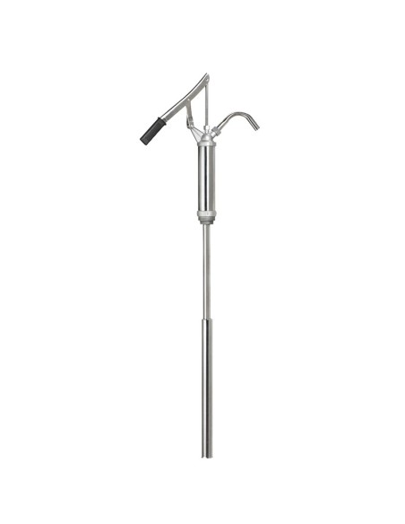 1 - Pompa a leva per fusti olio lubrificante x officina Fervi 0386