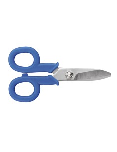 1 - Forbice forbici elettricista taglia spella filo lama inox Fervi 0141