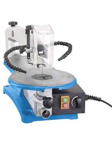 2 - Traforo oscillante Fervi 0144 seghetto sega da legno piano inclinabile