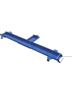 1 - Carrello sposta moto scooter con ruote 300 kg Fervi 0430